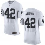 Jerseys Factory Cheap Nike Raiders #42 Karl Joseph White Men's S