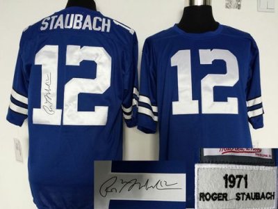 Jerseys Factory Cheap Mitchell And Ness Autographed Cowboys #12