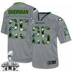 Jerseys Factory Cheap Nike Seahawks #25 Richard Sherman New Ligh