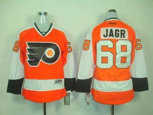 Jerseys Factory Cheap Flyers #68 Jaromir Jagr Orange Women's Hom