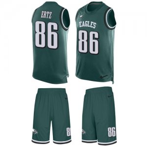 Jerseys Factory Cheap Nike Eagles #86 Zach Ertz Midnight Green T