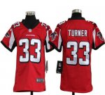 Jerseys Factory Cheap Nike Falcons #33 Michael Turner Red Team C