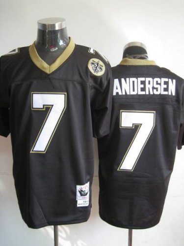 Jerseys Factory Cheap Mitchell And Ness Saints #7 Morten Anderse