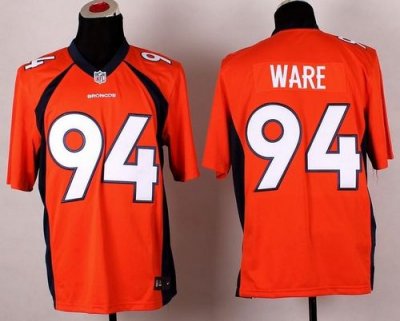 Jerseys Factory Cheap Nike Broncos #94 DeMarcus Ware Orange Team
