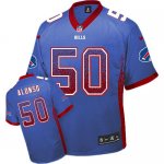Jerseys Factory Cheap Nike Bills #50 Kiko Alonso Royal Blue Team