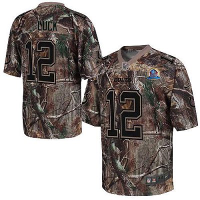 Jerseys Factory Cheap Nike Colts #12 Andrew Luck Camo With Hall
