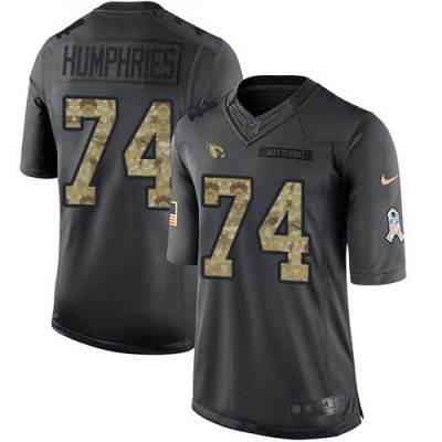 Jerseys Factory Cheap Nike Cardinals #74 D.J. Humphries Black Me