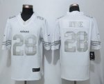 Jerseys Factory Cheap Nike 49ers #28 Carlos Hyde White Men's Sti