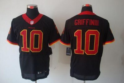 Jerseys Factory Cheap Nike Redskins #10 Robert Griffin III Black