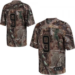 Jerseys Factory Cheap Saints #9 Drew Brees Camouflage Embroidere
