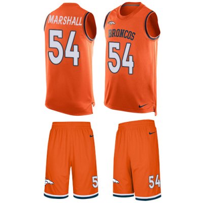 Jerseys Factory Cheap Nike Broncos #54 Brandon Marshall Orange T