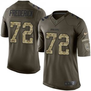 Jerseys Factory Cheap Nike Cowboys #72 Travis Frederick Green Me