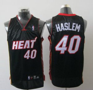 Jerseys Factory Cheap Heat #40 Udonis Haslem Black Embroidered N