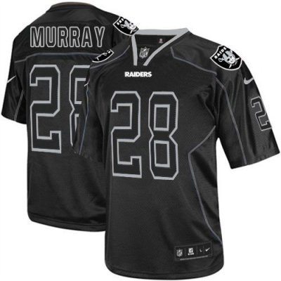 Jerseys Factory Cheap Nike Raiders #28 Latavius Murray Lights Ou