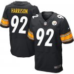 Jerseys Factory Cheap Nike Steelers #92 James Harrison Black Tea
