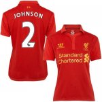 Jerseys Factory Cheap Women's Liverpool #2 Glen Johnson Home Soc