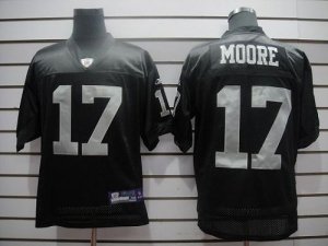 Jerseys Factory Cheap Raiders #17 Denarius Moore Black Stitched