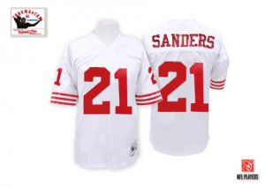 Jerseys Factory Cheap Mitchell and Ness 49ers #21 Deion Sanders
