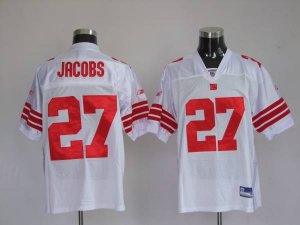 Jerseys Factory Cheap Giants Brandon Jacobs #27 Stitched White N