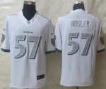 Jerseys Factory Cheap Nike Ravens #57 C.J. Mosley White Men's St