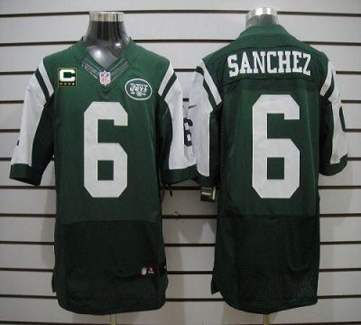 Jerseys Factory Cheap Nike Jets #6 Mark Sanchez Green Team Color