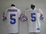 Jerseys Factory Cheap Bills #5 Trent Edwards White AFL 50th Anni