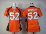 Jerseys Factory Cheap Nike Broncos #52 Wesley Woodyard Orange Te