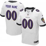 Jerseys Factory Cheap Nike Baltimore Ravens Customized White Emb