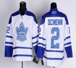 Jerseys Factory Cheap Maple Leafs #2 Luke Schenn White Third Emb