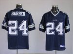 Jerseys Factory Cheap Cowboys #24 Marion Barber Blue Stitched NF