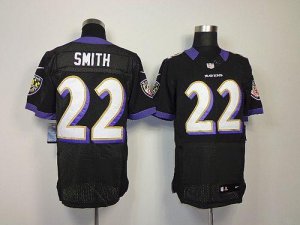 Jerseys Factory Cheap Nike Ravens #22 Jimmy Smith Black Alternat