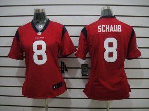 Jerseys Factory Cheap Nike Texans #8 Matt Schaub Red Alternate W