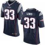 Jerseys Factory Cheap Nike Patriots #33 Dion Lewis Navy Blue Tea