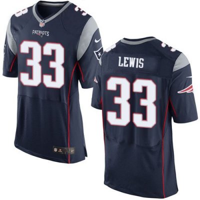 Jerseys Factory Cheap Nike Patriots #33 Dion Lewis Navy Blue Tea