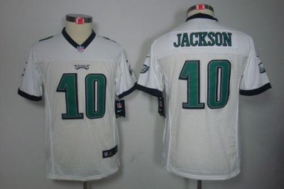 Jerseys Factory Cheap Nike Eagles #10 DeSean Jackson White Youth