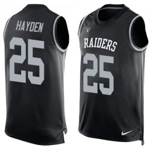 Jerseys Factory Cheap Nike Raiders #25 D.J. Hayden Black Team Co