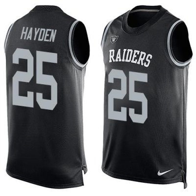 Jerseys Factory Cheap Nike Raiders #25 D.J. Hayden Black Team Co