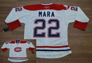 Jerseys Factory Cheap Canadiens #22 Paul Mara Embroidered White