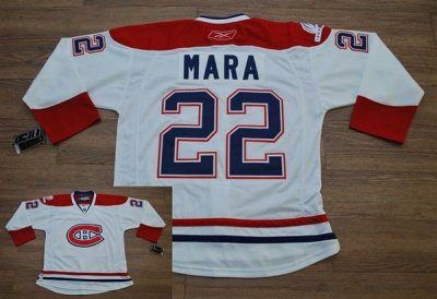 Jerseys Factory Cheap Canadiens #22 Paul Mara Embroidered White