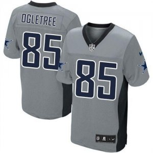 Jerseys Factory Cheap Nike Cowboys #85 Kevin Ogletree Grey Shado
