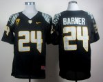 Jerseys Factory Cheap Ducks #24 Kenjon Barner Black Elite PAC-12