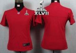Jerseys Factory Cheap Nike 49ers Blank Red Team Color Super Bowl