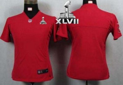 Jerseys Factory Cheap Nike 49ers Blank Red Team Color Super Bowl