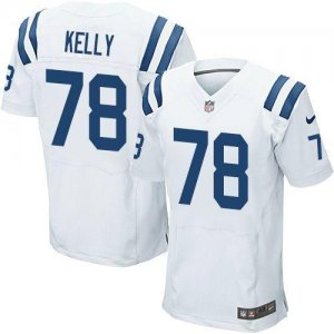 Jerseys Factory Cheap Nike Colts #78 Ryan Kelly White Men's Stit