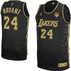 Jerseys Factory Cheap Lakers #24 Kobe Bryant Embroidered Black P