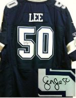 Jerseys Factory Cheap Nike Cowboys #50 Sean Lee Navy Blue Team C