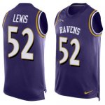 Jerseys Factory Cheap Nike Ravens #52 Ray Lewis Purple Team Colo
