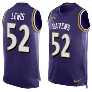 Jerseys Factory Cheap Nike Ravens #52 Ray Lewis Purple Team Colo