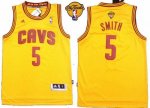 Jerseys Factory Cheap Revolution 30 Cavaliers #5 J.R. Smith Yell