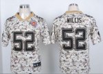 Jerseys Factory Cheap Nike 49ers #52 Patrick Willis Camo USMC Me